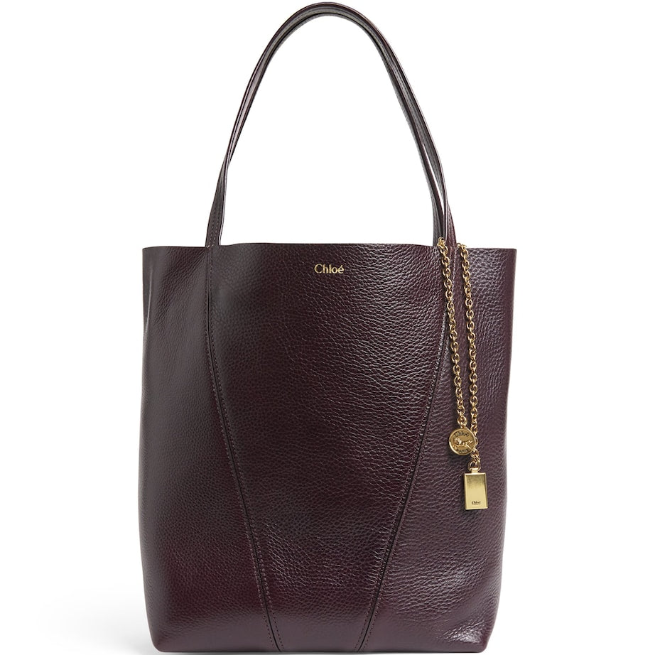 Chloé Medium Leather Spin Tote Bag
