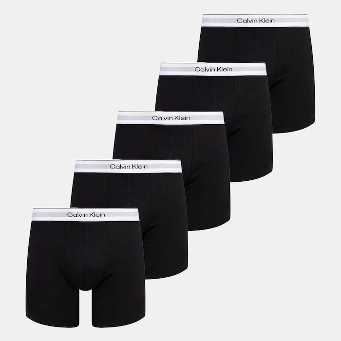Calvin Klein Underwear erkek pamuklu elastan boxer 5'li