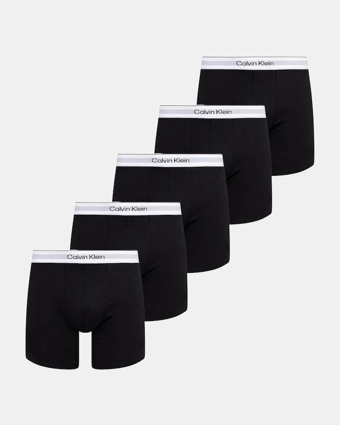 Calvin Klein Underwear erkek pamuklu elastan boxer 5'li