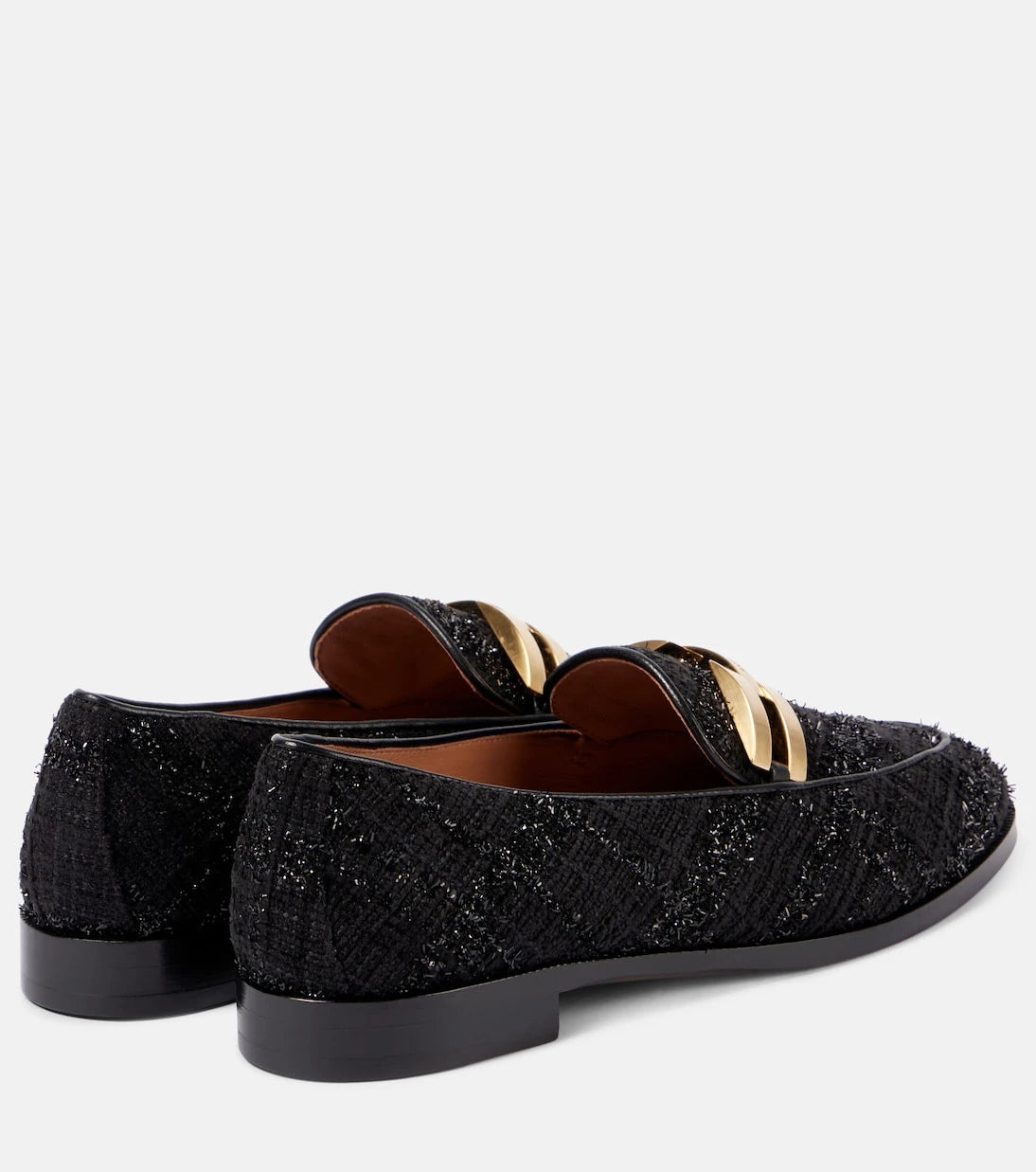 Aquazzura - Brandi bouclé loafers