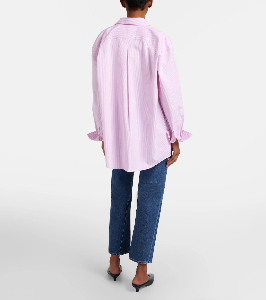 Toteme - Mid-rise twisted-seam straight jeans