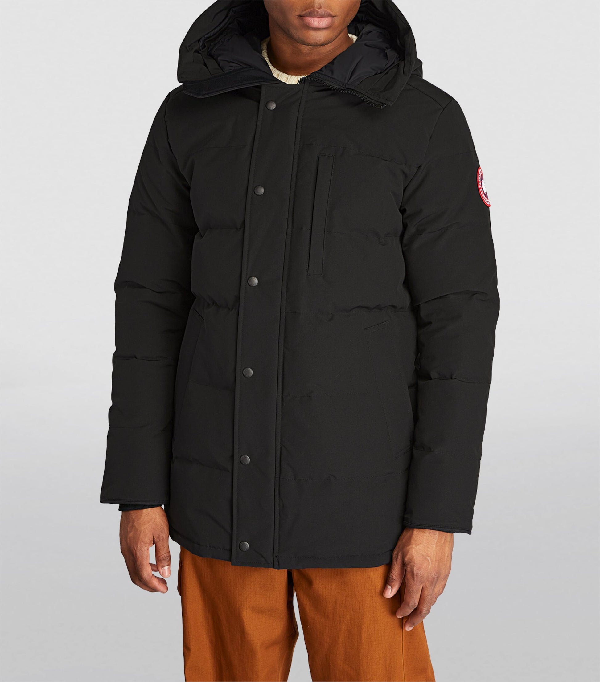 Canada Goose Black Padded Carson Parka Coat