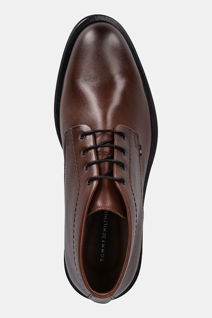 Tommy Hilfiger CORPORATE HILFIGER LTH BOOT Deri Ayakkabı