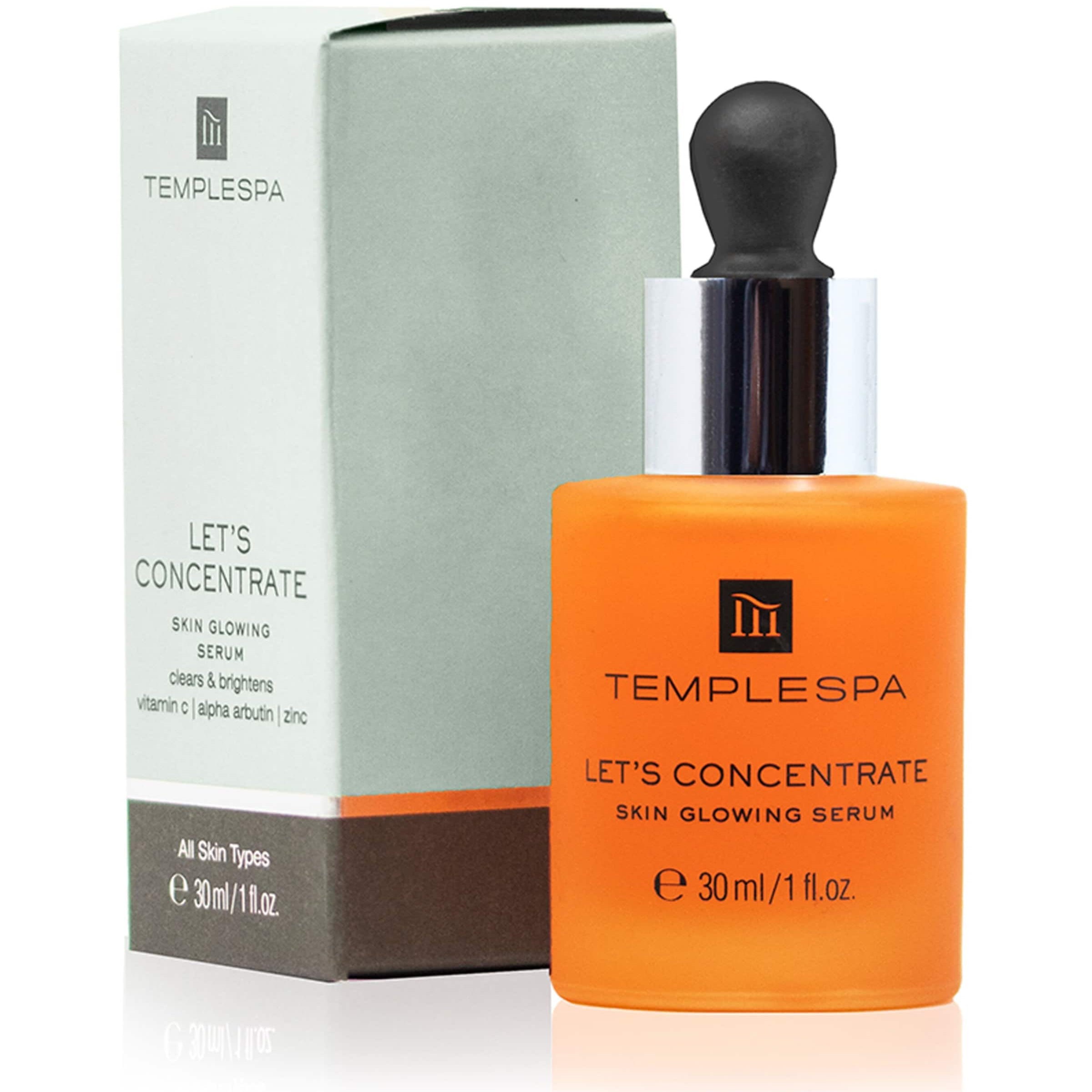 TEMPLESPA Let's Concentrate Skin Glowing Serum (30ml)