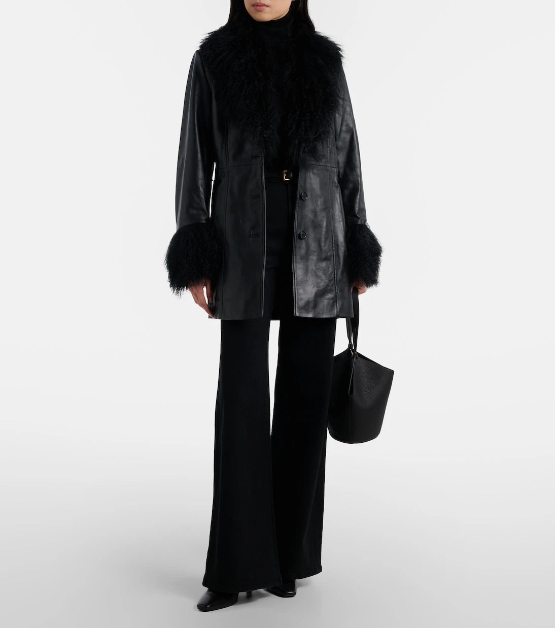 Nili Lotan - Sefa belted leather jacket