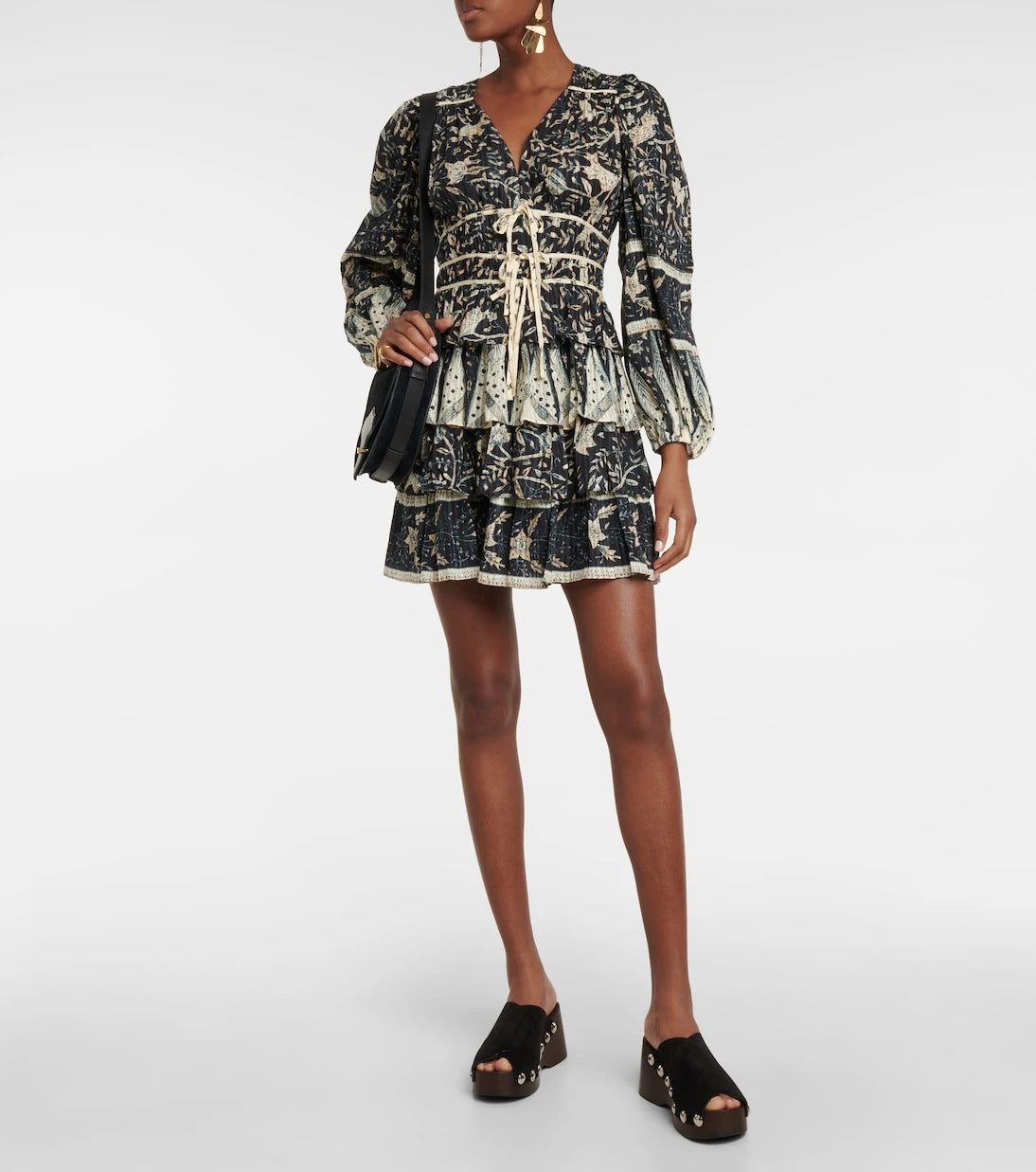 Ulla Johnson - Nina printed cotton-blend minidress