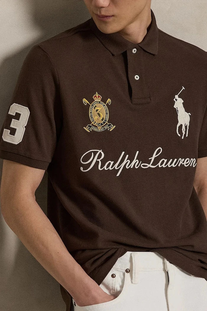 Polo Ralph Lauren тениска с яка мъжка от памук