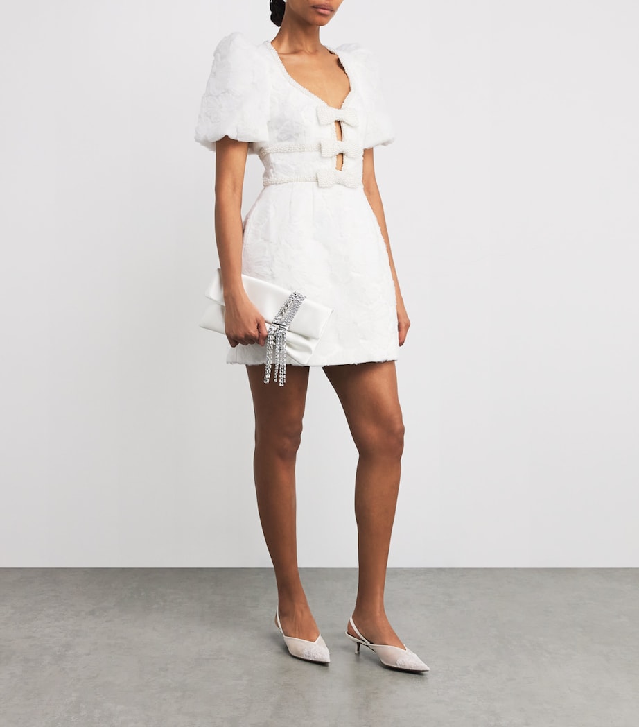 Rebecca Vallance Bow-Detail Deliah Mini Dress