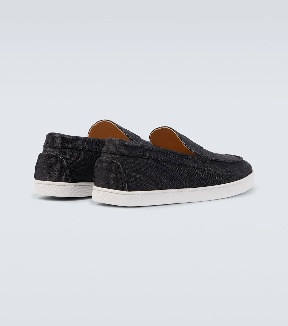 Christian Louboutin - Varsiboat suede loafers