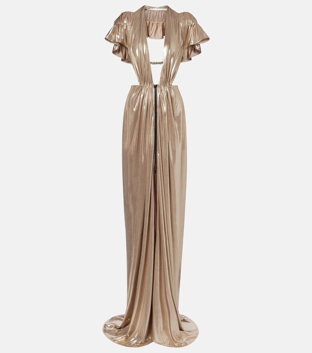 Maticevski - Latitude gathered ruffled gown