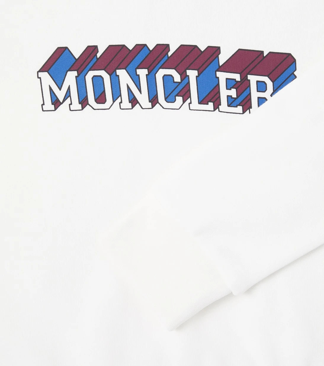 Moncler Enfant - هودي من القطن جيرسي