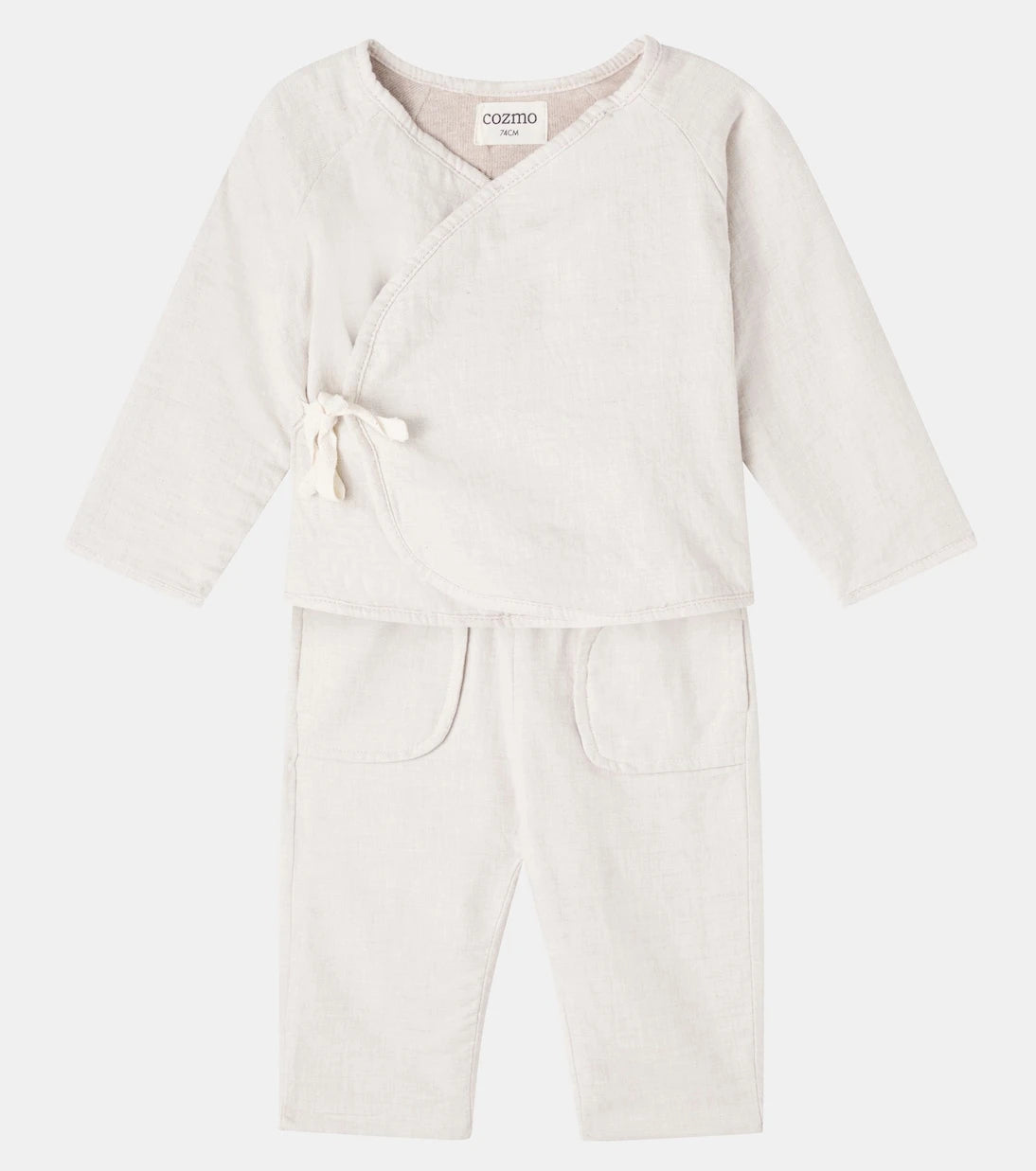 Cozmo - Baby cotton sweatshirt and sweatpants set