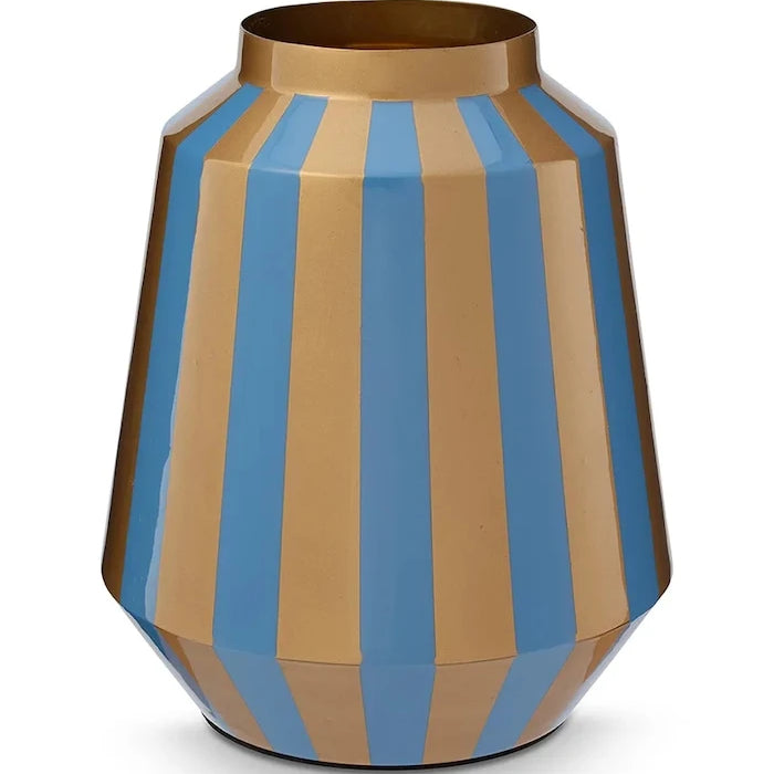 Декоративна ваза Pip Studio Stripes Light Blue 24 x 29 cm