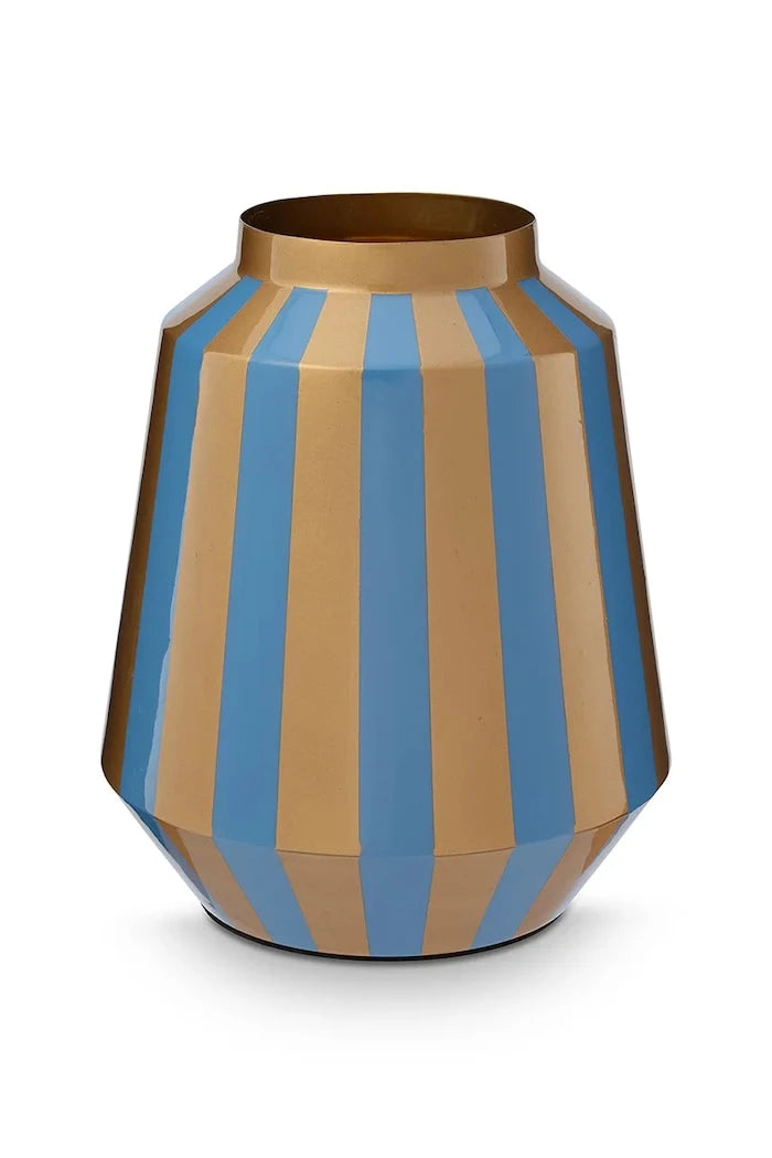 Декоративна ваза Pip Studio Stripes Light Blue 24 x 29 cm