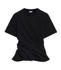 LOEWE Black Twist-Detail T-Shirt