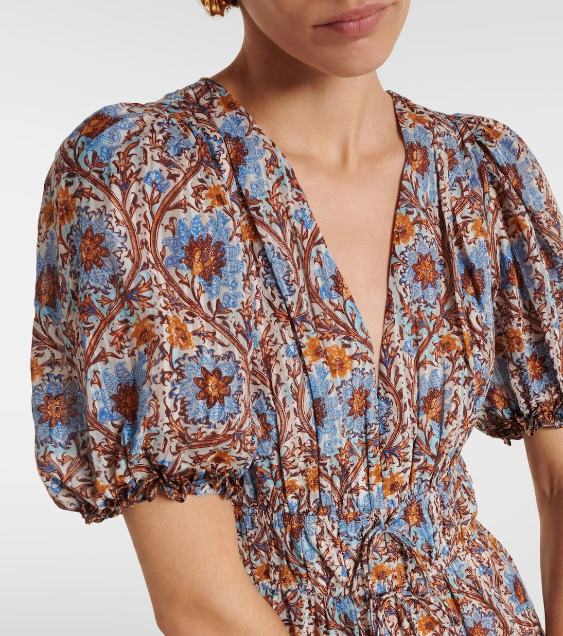Ulla Johnson - Ilana printed cotton-blend midi dress