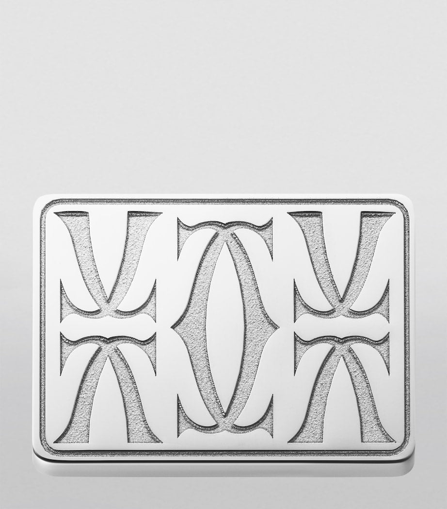 Cartier Sterling Silver Double C Cufflinks