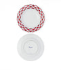 Set of 2 Porcelain Vienna Soup Plates (22cm)