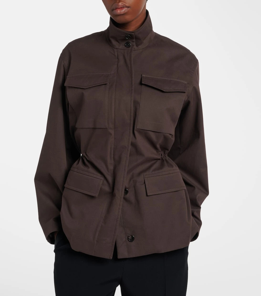 The Row - Floriane cotton and cashmere field jacket