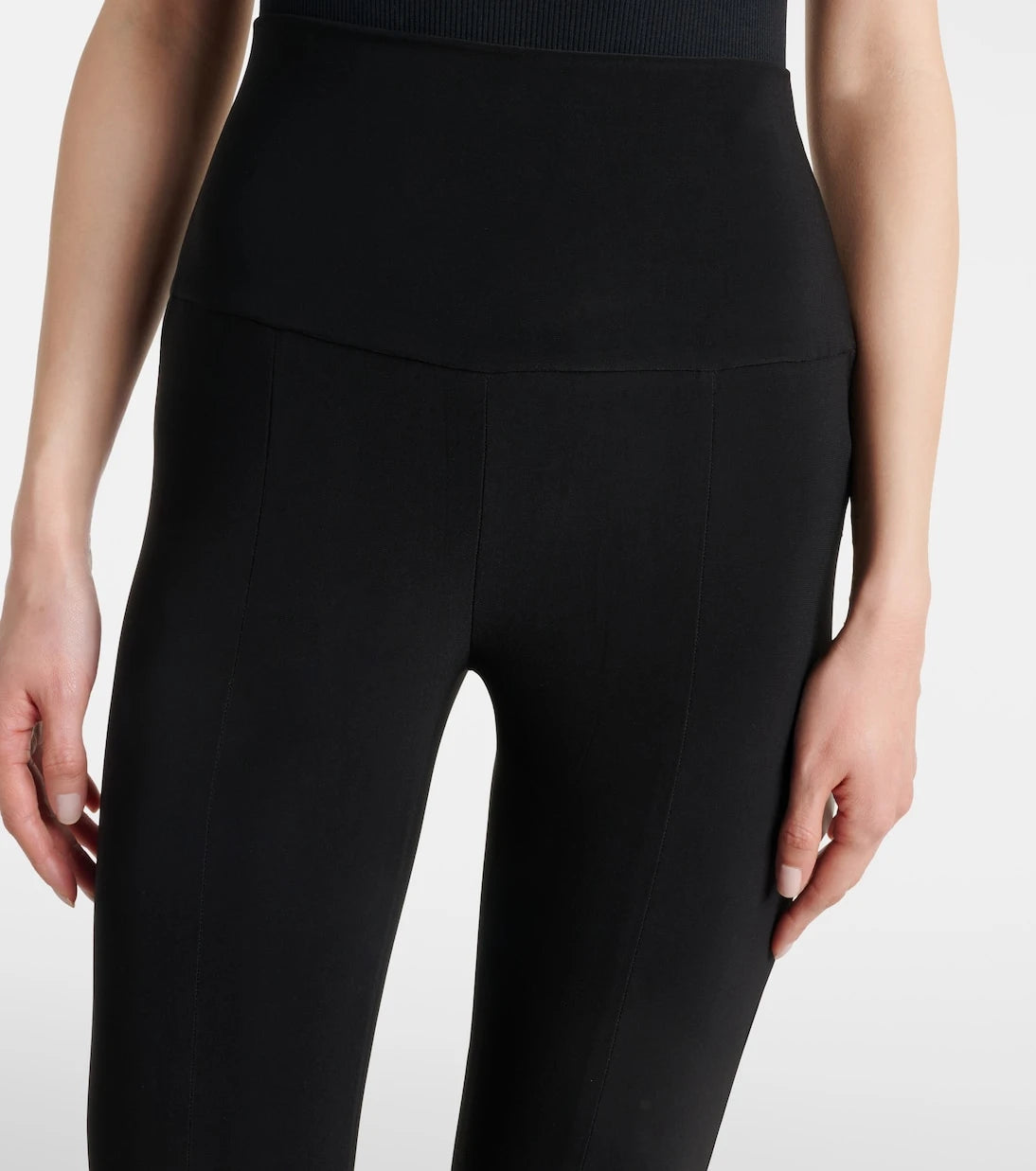 Norma Kamali - Spat jersey leggings