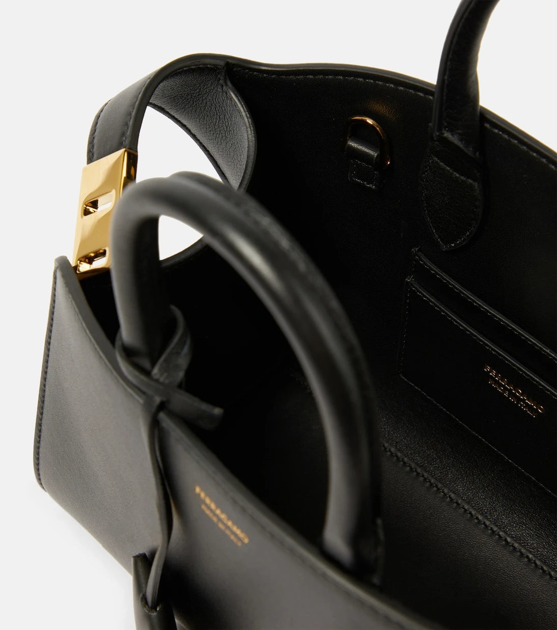 Ferragamo - Hug Mini leather tote bag