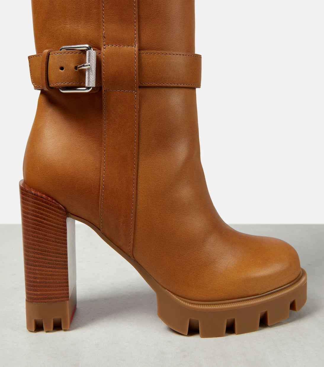 Christian Louboutin - Brodeback Lug over-the-knee boots