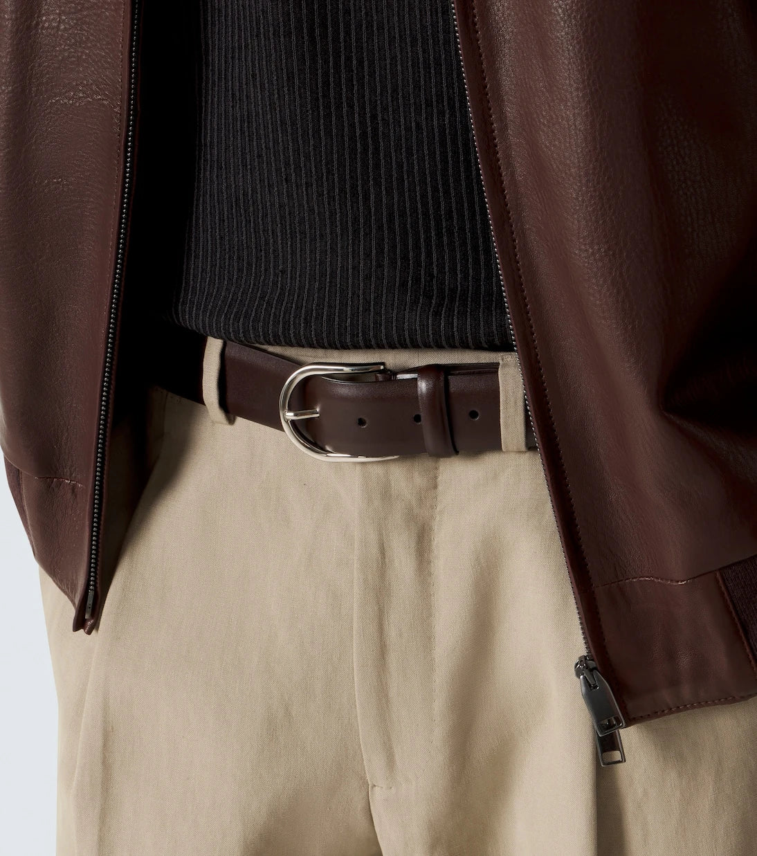 Brioni - Leather belt