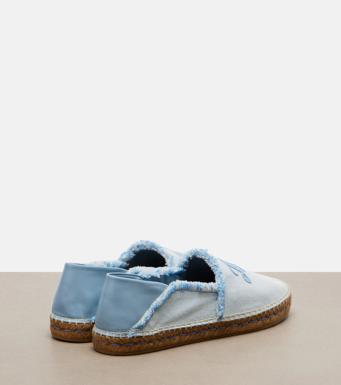 Jimmy Choo - Avi embroidered canvas espadrilles