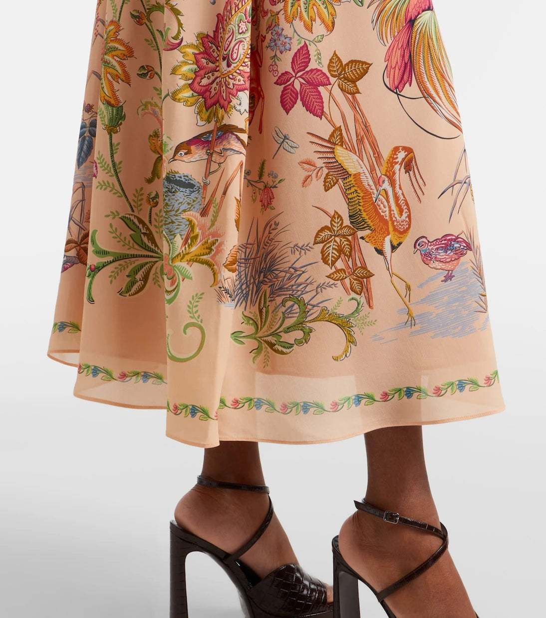 Etro - Printed midi dress