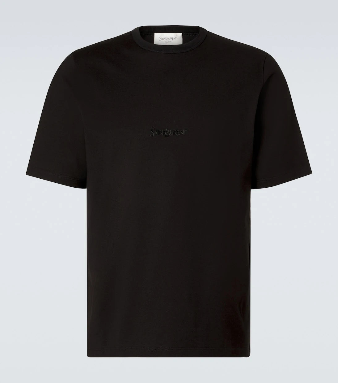 Saint Laurent - Logo cotton jersey T-shirt