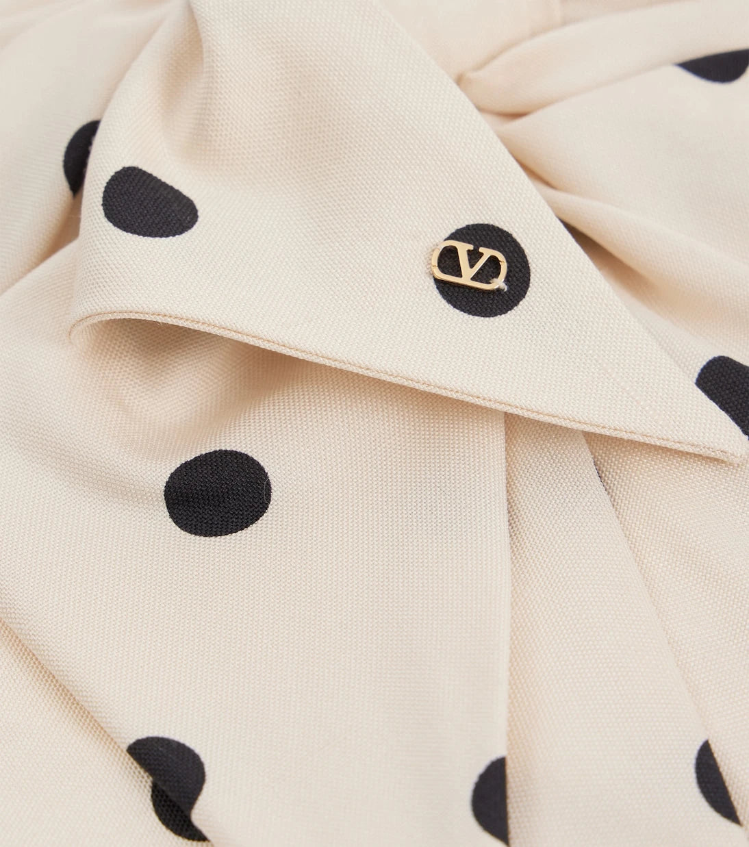 Valentino - Polka-dot silk head wrap
