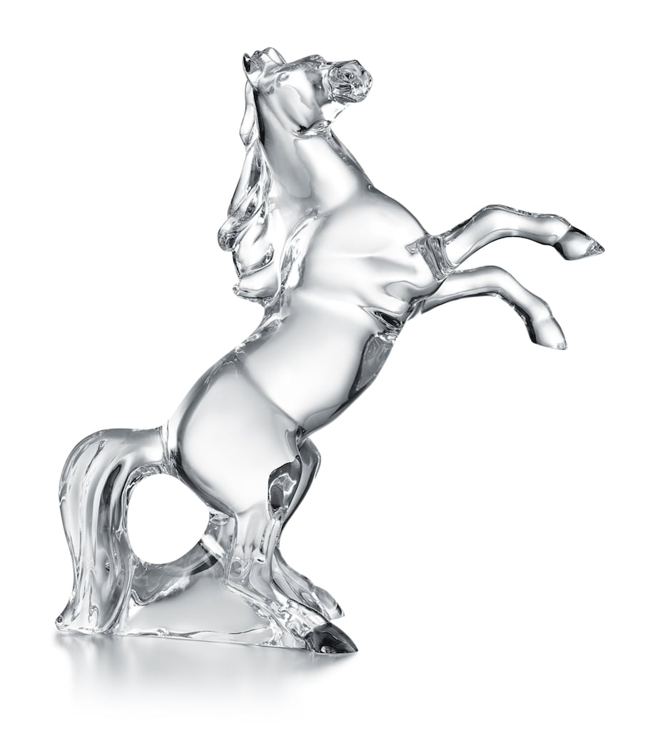 Baccarat Marengo Rearing Horse Figurine