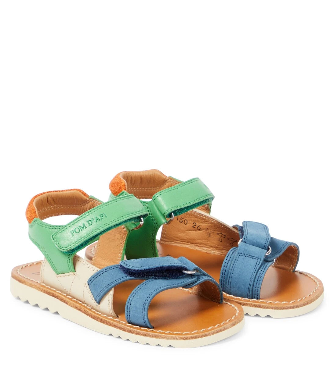 Pom d'Api - Waff Jimmy leather sandals
