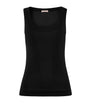 Hanro Black Silk-Cashmere Tank Top