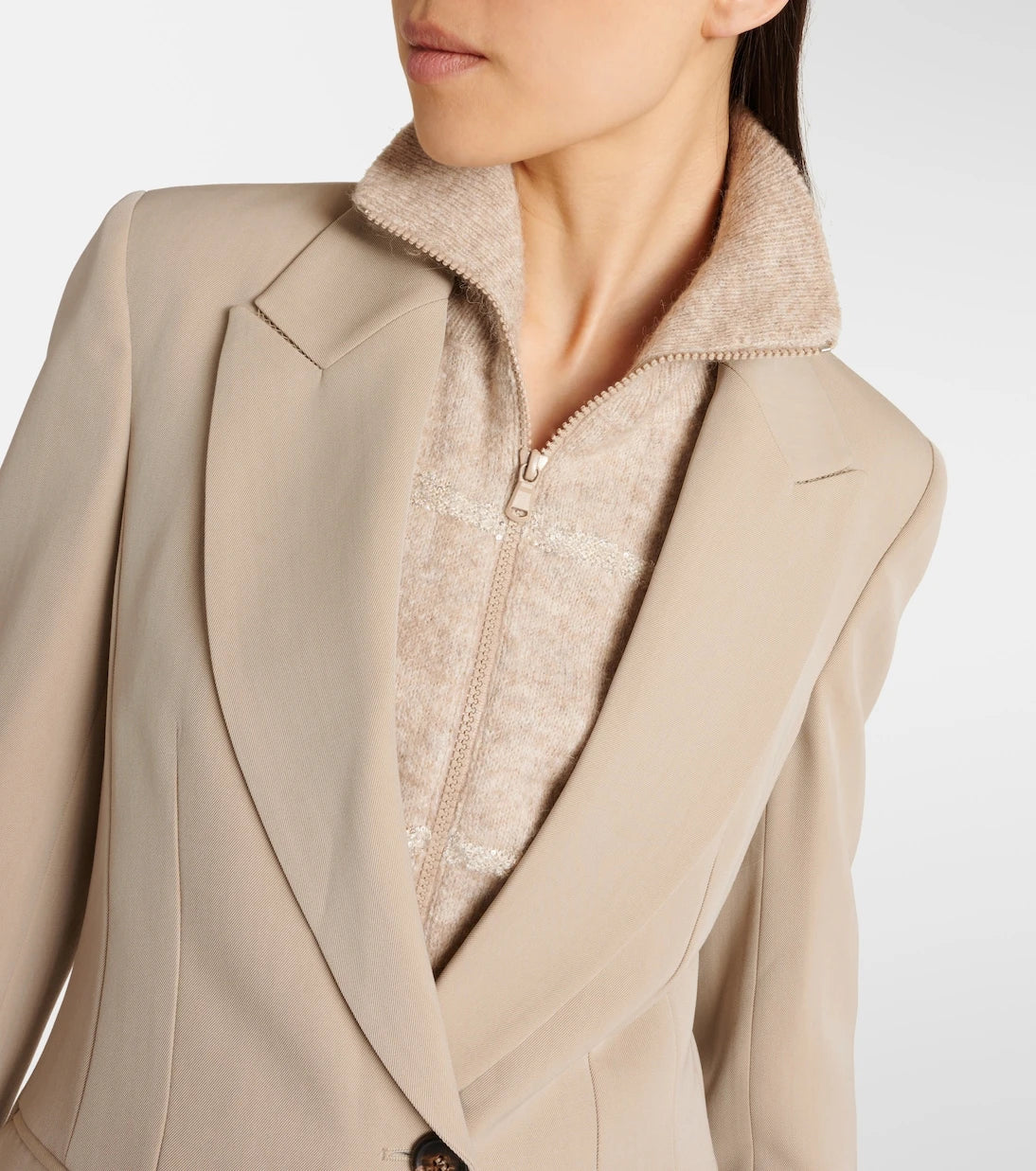 Brunello Cucinelli - Wool-blend blazer
