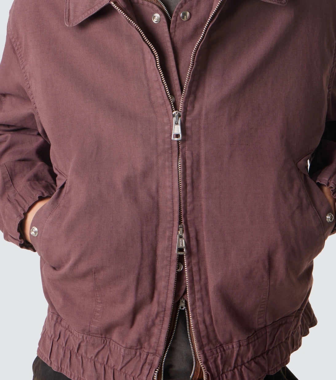 Our Legacy - Command cotton and linen bomber jacket