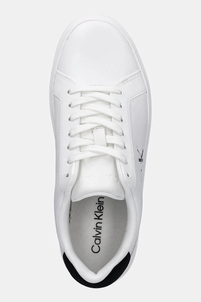 Кожени маратонки Calvin Klein CLASSIC CUPSOLE LACEUP LTH