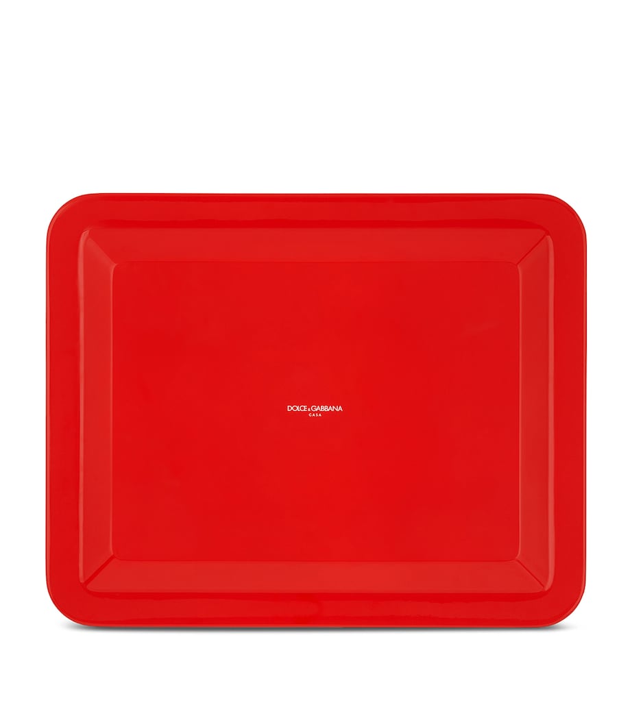 Dolce & Gabbana Casa Wooden Carretto Tray