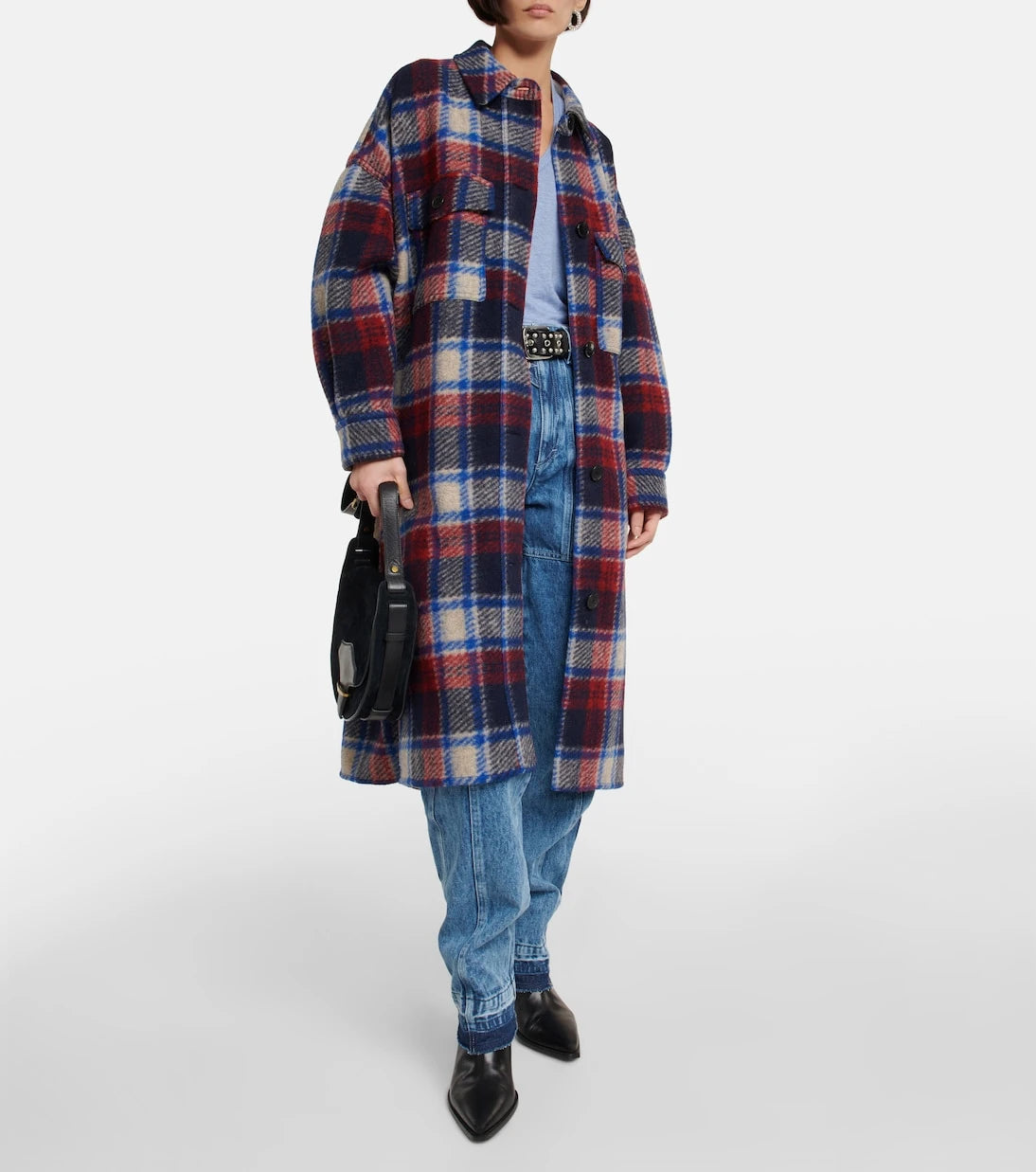 Marant Etoile - Fontizi checked coat
