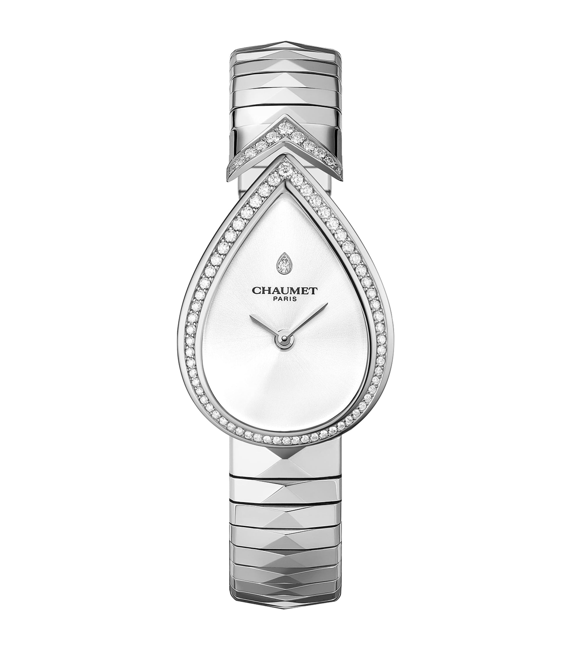Stainless Steel and Diamond Joséphine Aigrette Watch (20.2mm)