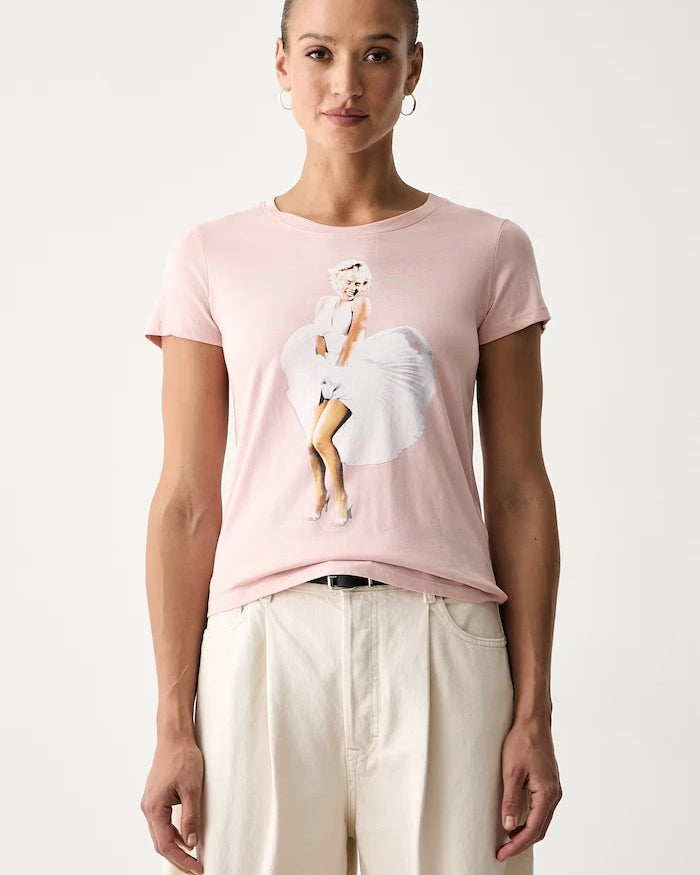 Guess kadın pamuklu tişört MARILYN MONROE