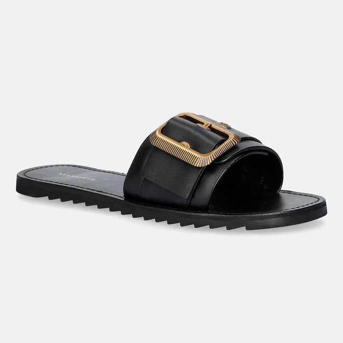 AllSaints сандали дамски от кожа Ella Slider