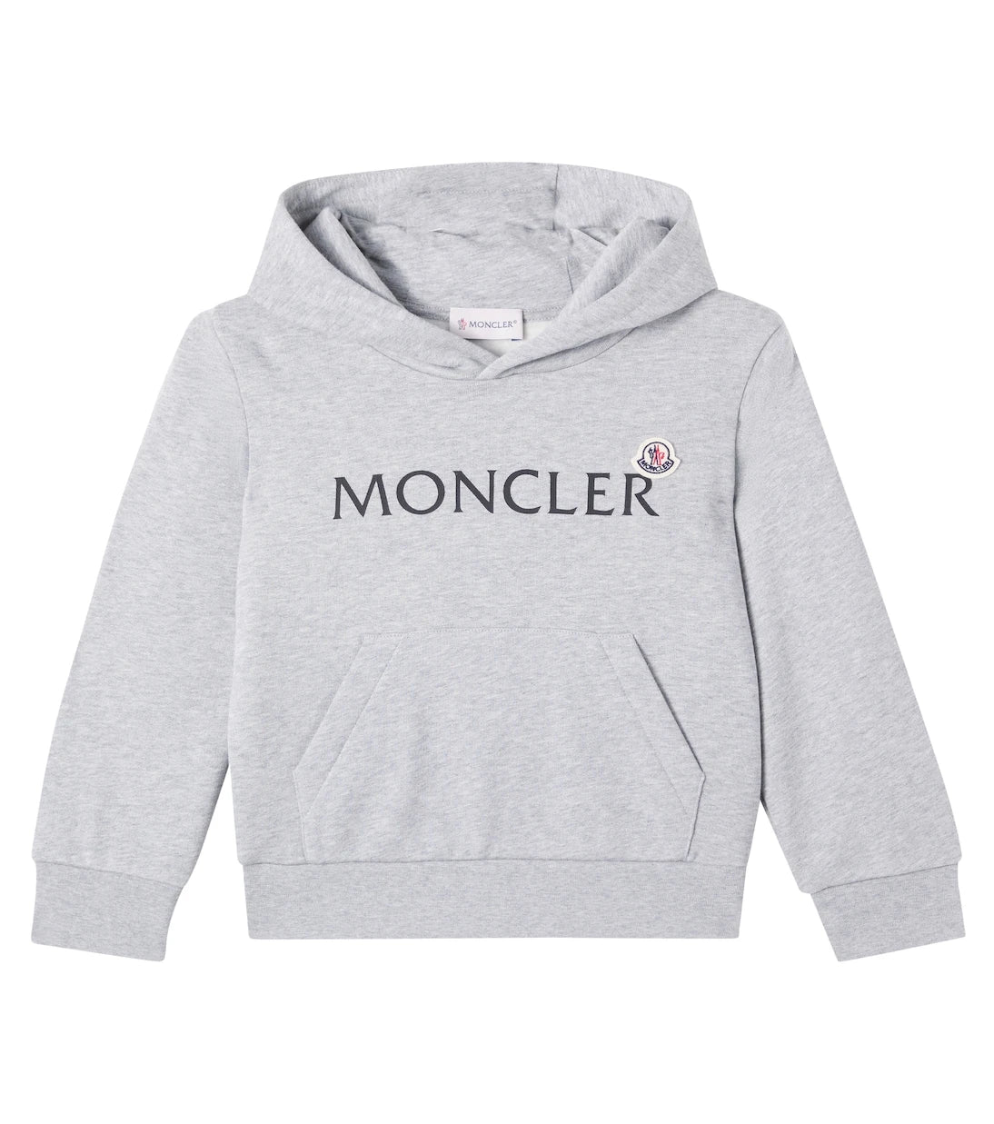 Moncler Enfant - Logo cotton jersey hoodie