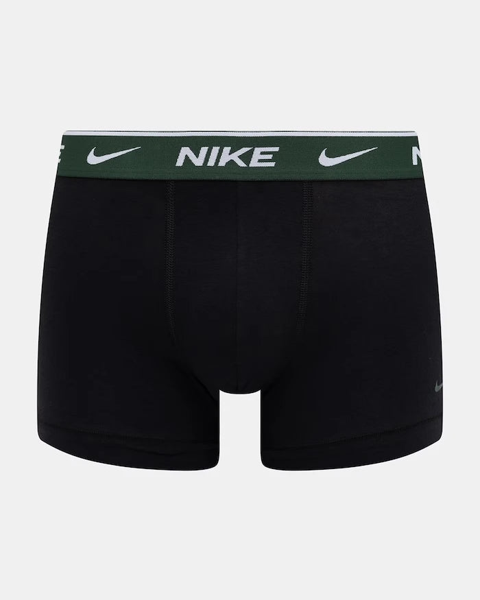 Nike pamuk ve elastanlı erkek dar boxer 3'lü paket