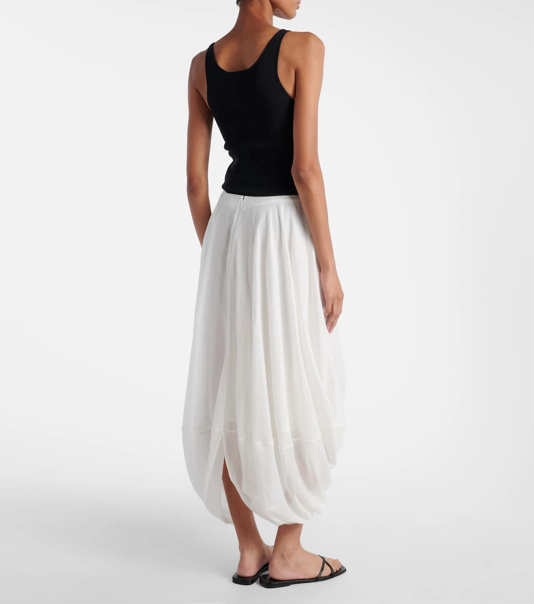 Toteme - Draped maxi skirt
