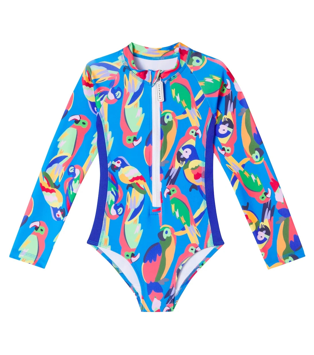 Roarsome - Squawk The Parrot rashguard swimsuit