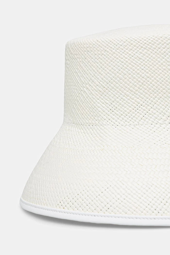 LE SH KA headwear Beyaz Bucket Şapka