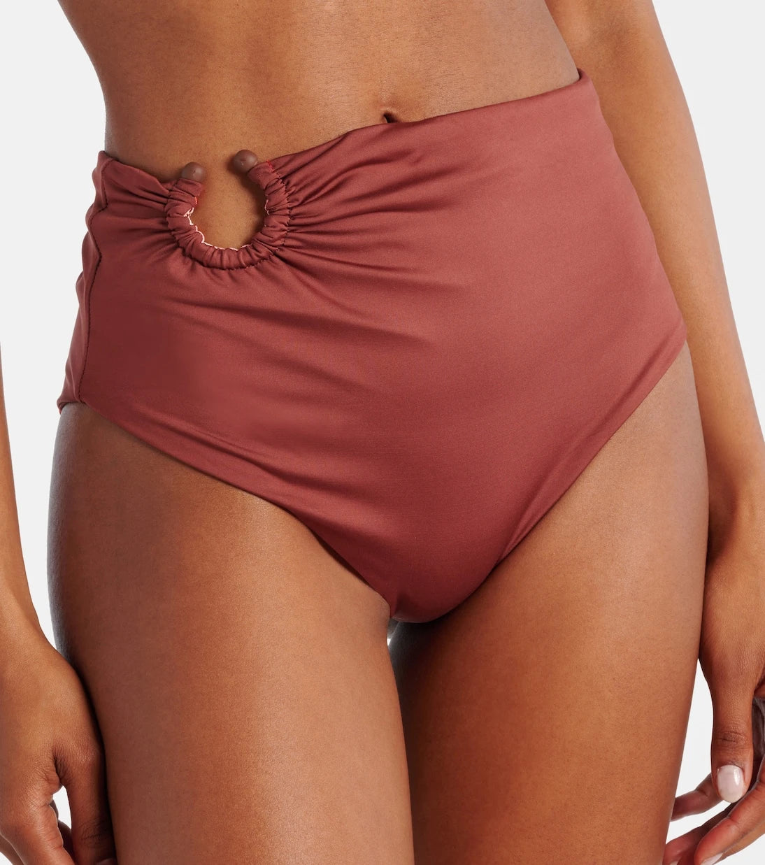 Johanna Ortiz - Taita printed high-rise bikini bottoms