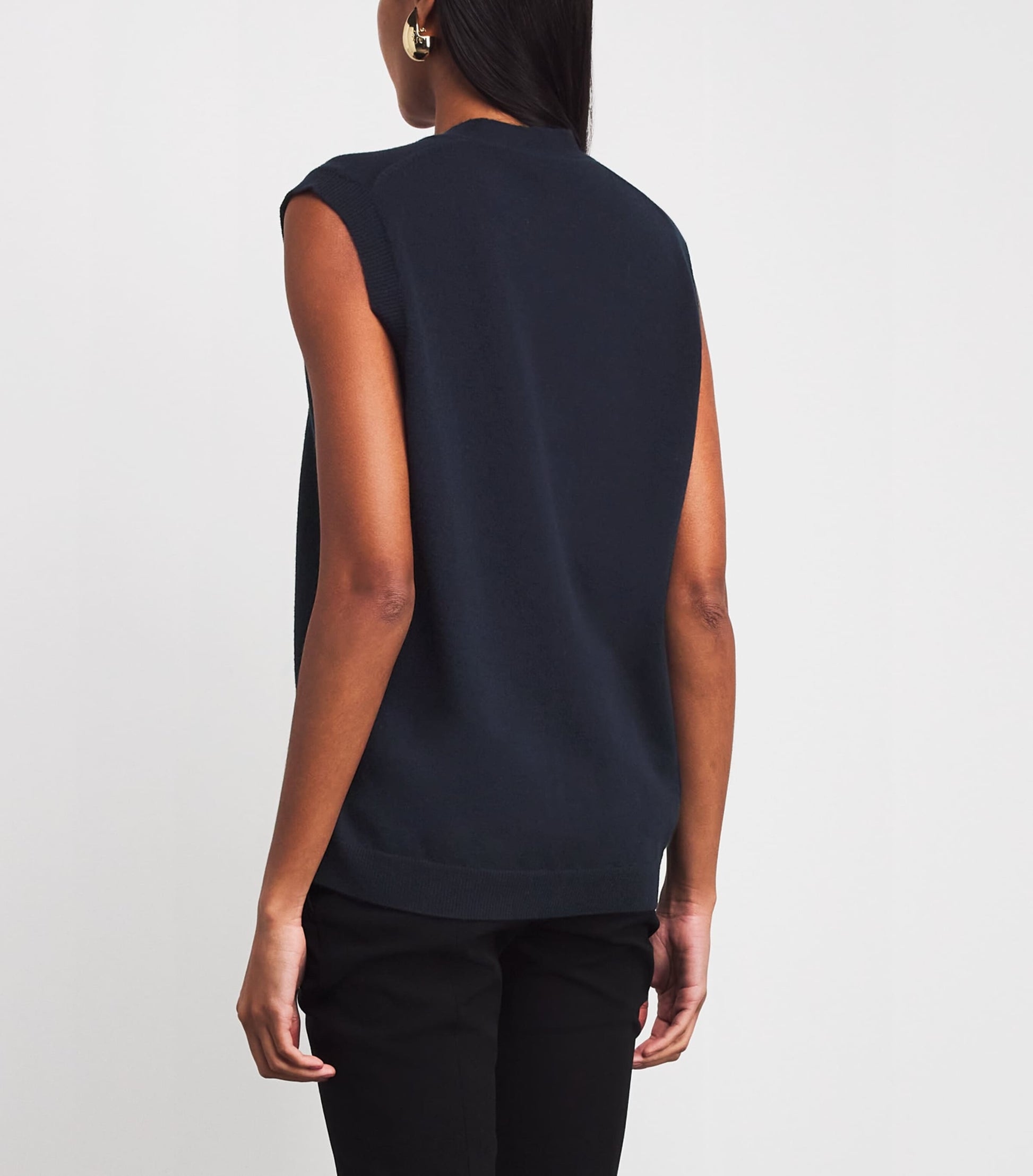 Blazé Milano Brown Wool-Cashmere Highland Gilet