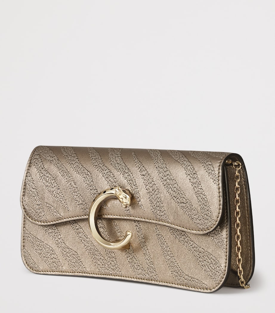 Mini Lambskin Panthère de Cartier Shoulder Bag